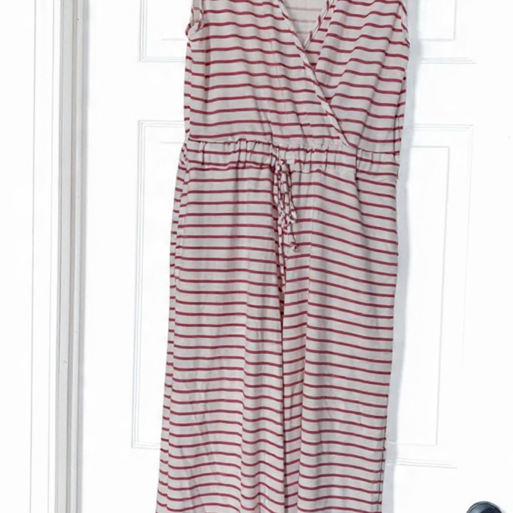 Pink&white Romper